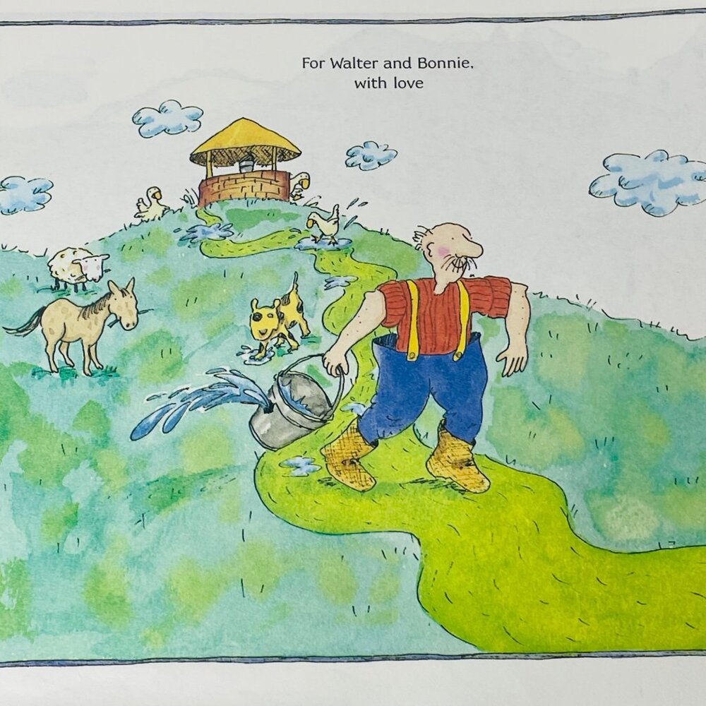 "Theres A Hole In The Bucket" Book & Cassette Set By Nadine Bernard Westcott - Picture 10 of 14